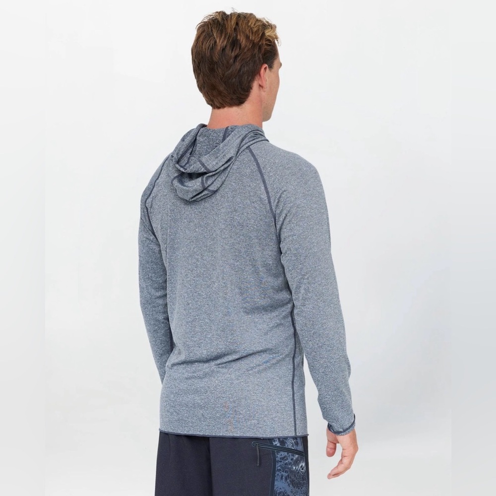 O'Neill MEN'S 24/7 HYBRID UV LONG SLEEVE SURF HOODY - GRAPHITE - Picture 10 of 12